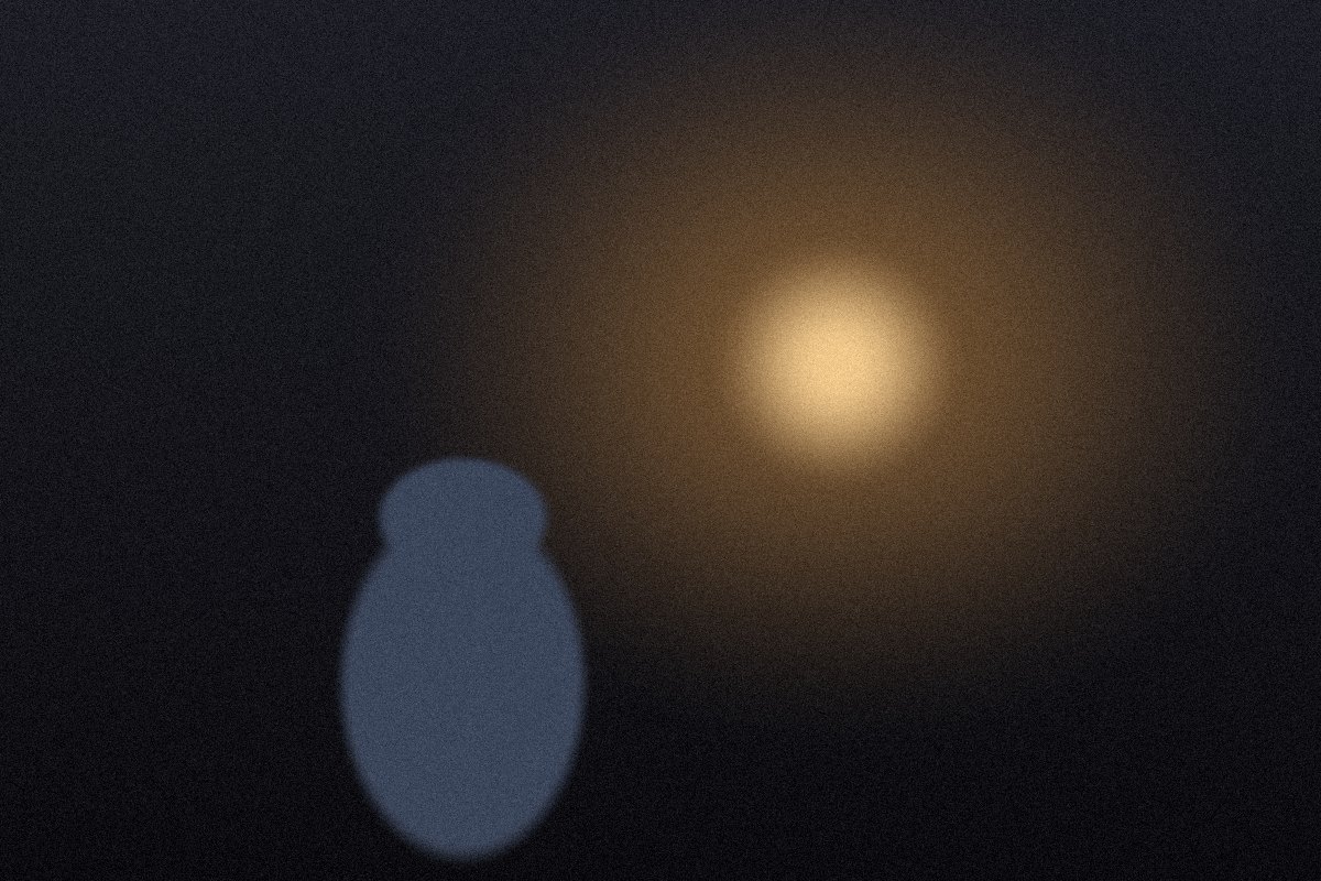 Fundo escuro com luz dourada